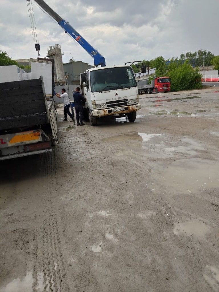 Доставка блоков Бонолит