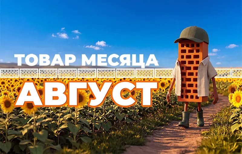 Акция "Товар месяца" кирпич Braer