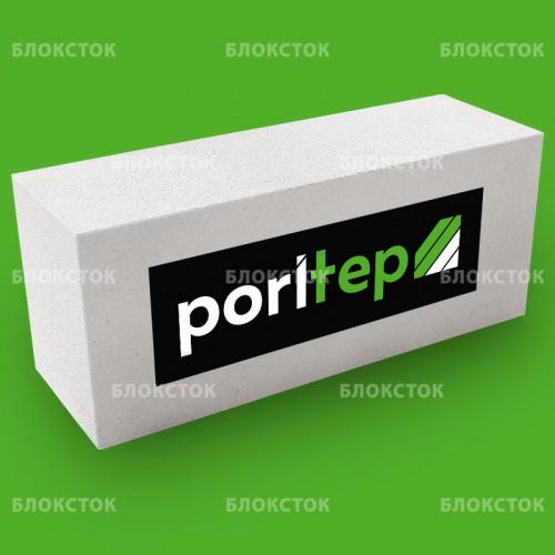 Пеноблоки стеновые Poritep Коломна 625х200х375, D400